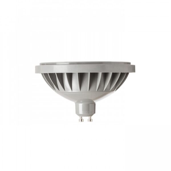 LED ES111 siva 230V LED GU10 12W 45° 3000K