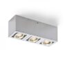 BERIT III stropna rasvjeta aluminijum 230V GU10 3x50W