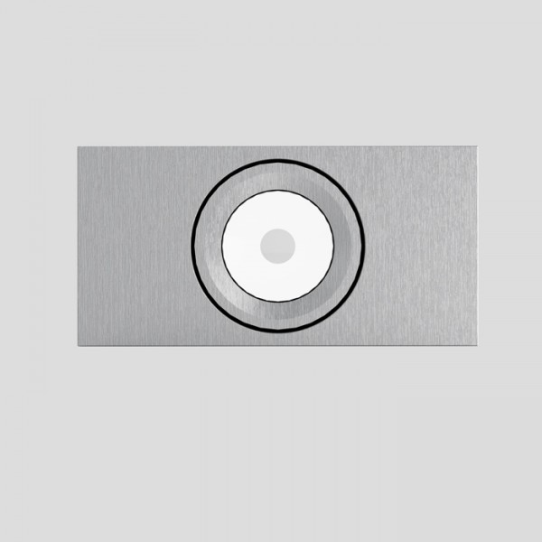 TICO I zidna aluminijum 230V LED 3W 3000K