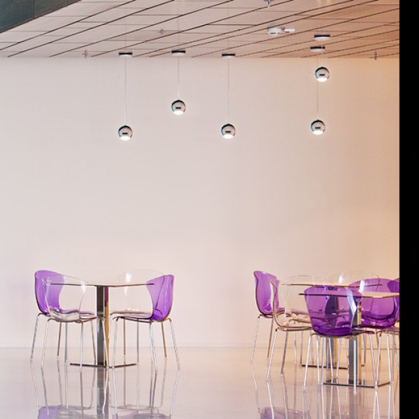 GLOSSY viseća krom 230V LED 5W 3000K