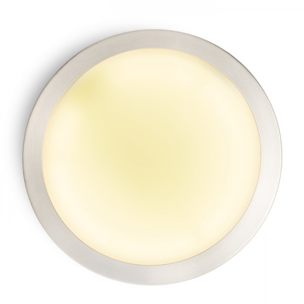 BARRY stropna mat nikl 230V 2GX13 22W IP44