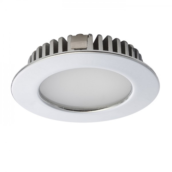 INEZ R krom 12V= LED 3W IP44 3000K