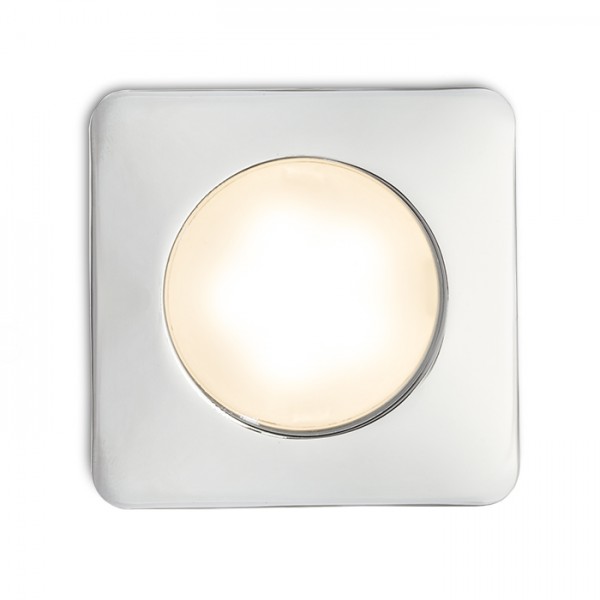 INEZ SQ krom 12V= LED 3W IP44 3000K