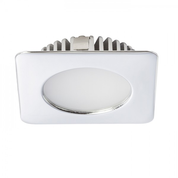 INEZ SQ krom 12V= LED 3W IP44 3000K
