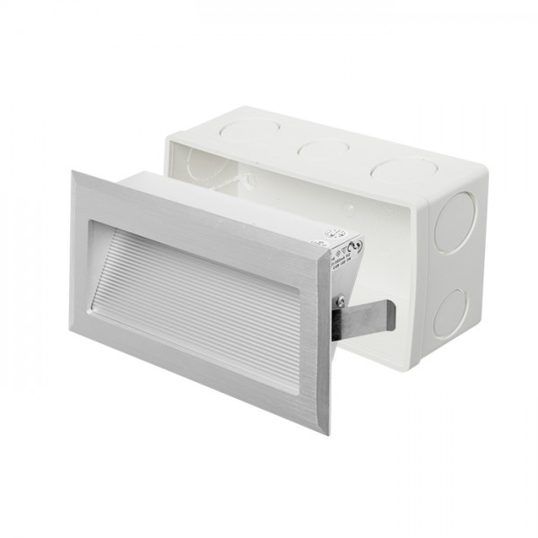 INTRO L brušeni aluminij 350mA LED 3W 3000K
