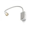VERSA zidna mat nikl 230V LED 3W 40° 3000K
