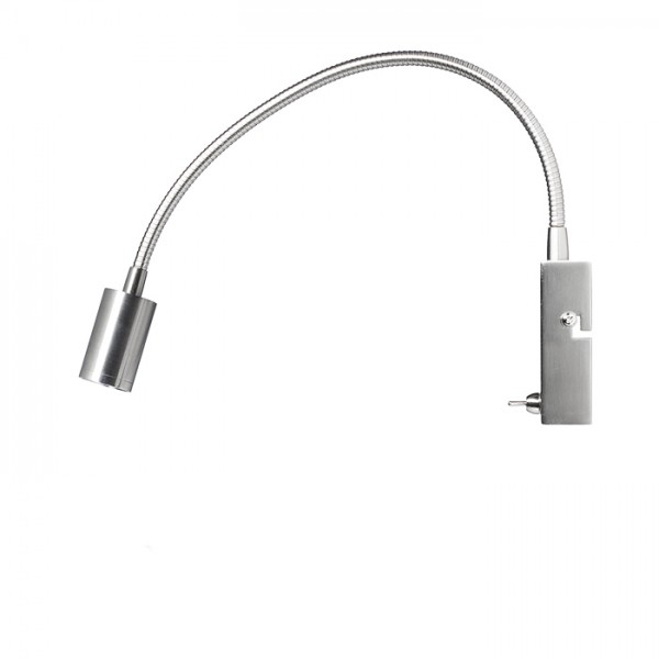 VERSA zidna mat nikl 230V LED 3W 40° 3000K