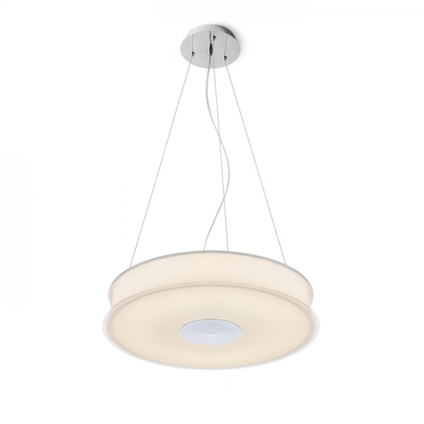 ASTERI viseća saten staklo/krom 230V 2GX13 40W