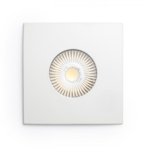 WATERBOY SQ mat bijela 230V LED 10W 40° IP65 3000K