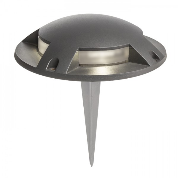 TOPTOP IV pozemna antracit 230V LED 4x1W IP67 3000K