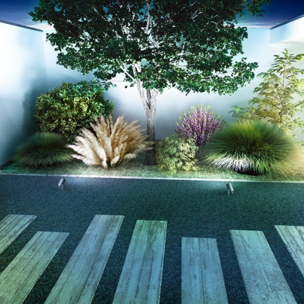 ROSS vanjski reflektor antracit 230V LED 9W 8 30° IP65 3000K