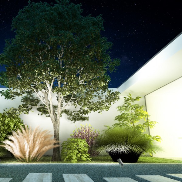 ROSS vanjski reflektor antracit 230V LED 9W 8 30° IP65 3000K