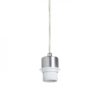 MORE 80 stropna viseća osnova krom 230V LED E27 3x15W