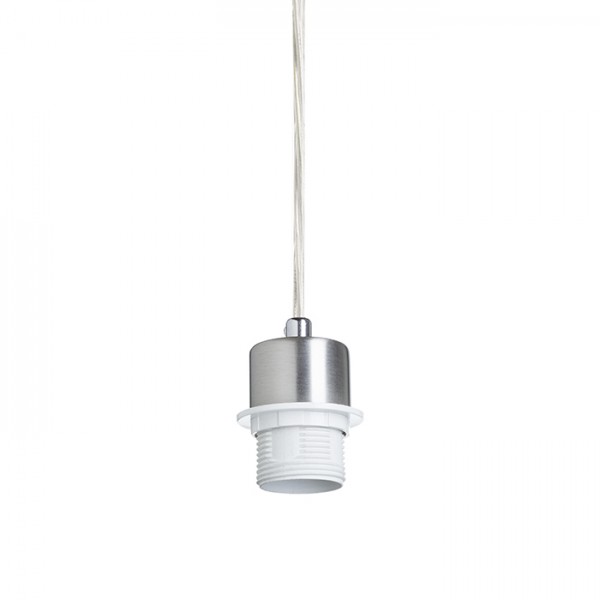 MORE 80 stropna viseća osnova krom 230V LED E27 3x15W