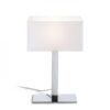 PLAZA M stolna bijela krom 230V LED E27 15W