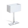 PLAZA M stolna bijela krom 230V LED E27 15W