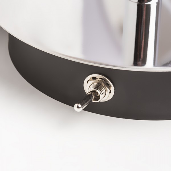 BROADWAY zidna bijela krom 230V LED E27 15W