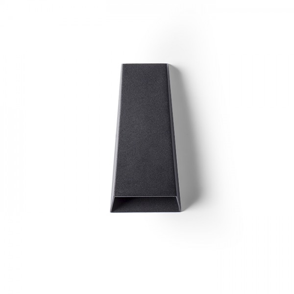 PIA zidna antracit 230V LED 2x3W IP54 3000K