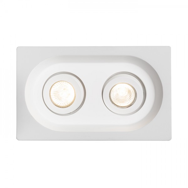 DINGO GU10 II podesiva gips 230V GU10 2x35W