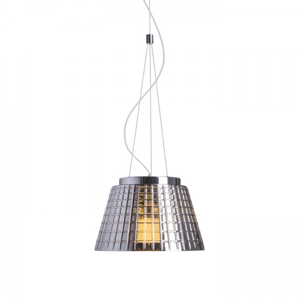 CORONA viseća kromirano staklo 230V LED E27 15W