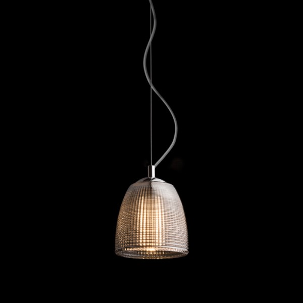 AZRIA viseća dimljeno staklo 230V LED G9 5W