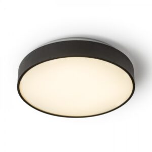 MENSA R 40 stropna mat crna 230V LED 28W 3000K