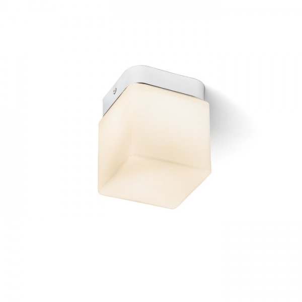 ESICA SQ stropna krom 230V LED 6W IP44 3000K