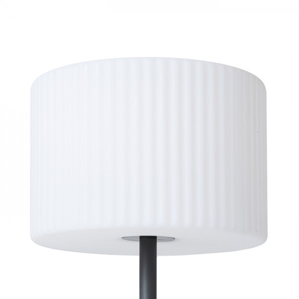 BOSANNA 150 podna antracit satinirano PE 230V LED E27 15W IP65