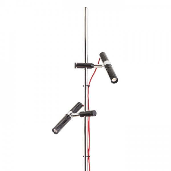 VIPER FL crna krom 230V LED 2x3W 60° 3000K