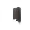 FADO I zidna crna 230V LED 3W 45° 4000K