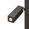 FADO podna crna 230V LED 2x3W 45° 3000K