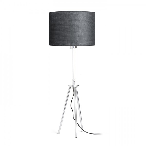 GARDETTE stolna crna aluminijum 230V LED E27 15W