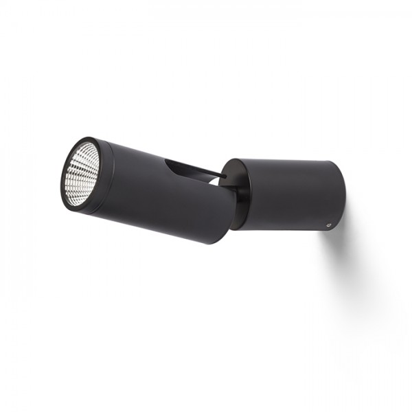 BOGARD stropna mat crna 230V LED 5W 40° 3000K