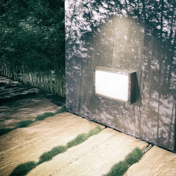 DELTA RC zidna antracit 230V E27 18W IP54