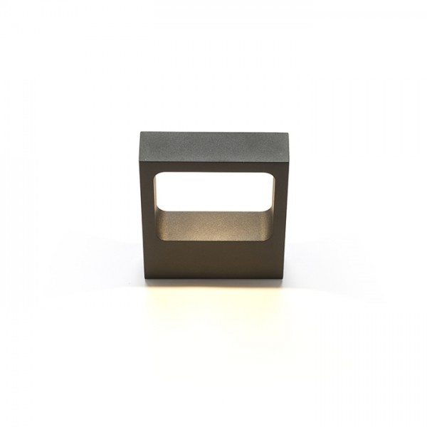 LEA zidna crna 230V LED 6W 3000K