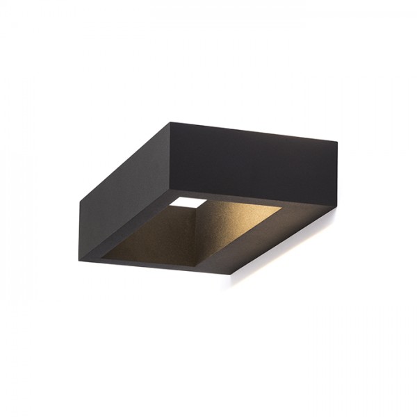 NEMAN zidna crna 230V LED 10W 3000K