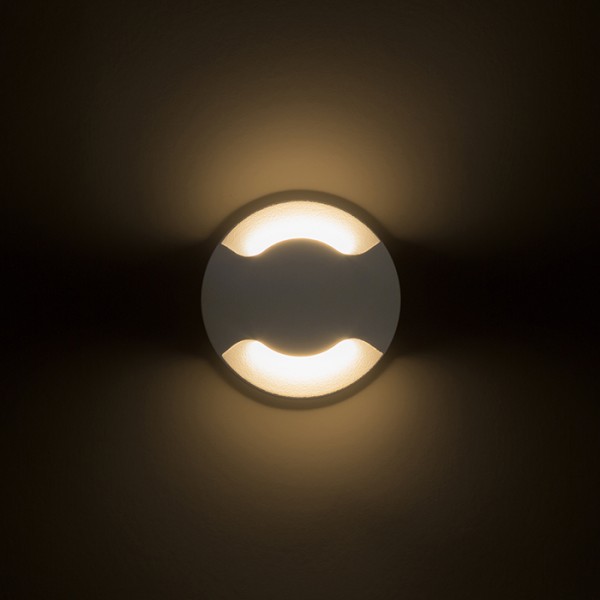 KICK II ugradna bijela 230V LED 3W IP54 3000K