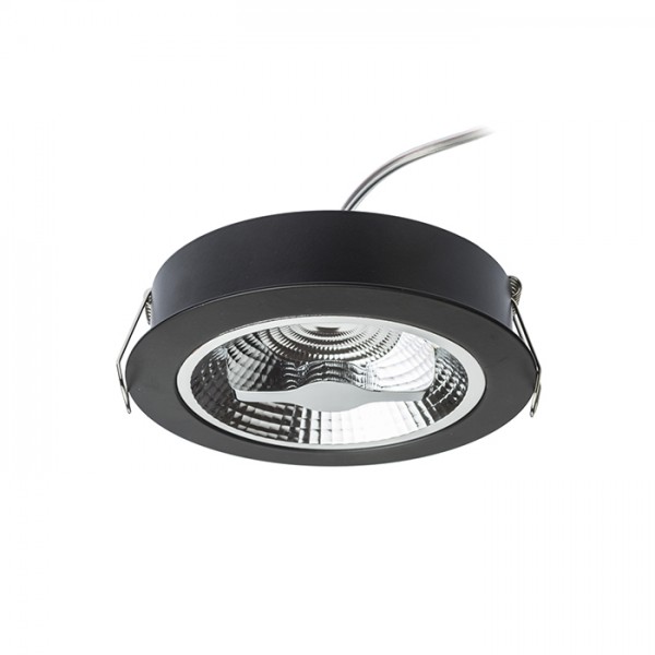 KELLY LED DIMM ugradna crna 230V LED 15W 45° 3000K