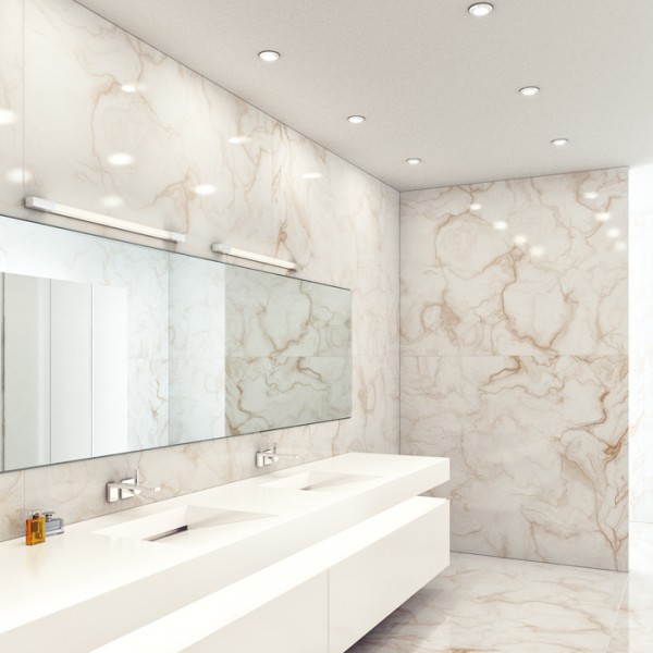 AMENITY 90 zidna krom 230V LED 11W IP44 3000K