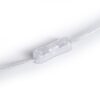 EDIKA stolna smedja mat nikal 230V LED E27 15W