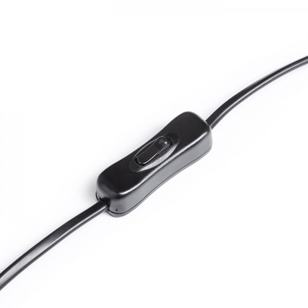 GARBO stolna crna krom 230V LED E27 15W