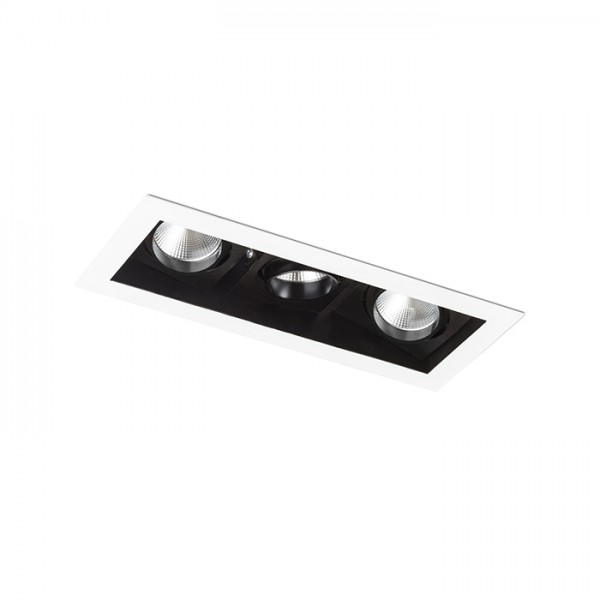 BONDY III ugradna bijela 230V LED 3x7W 24° 3000K