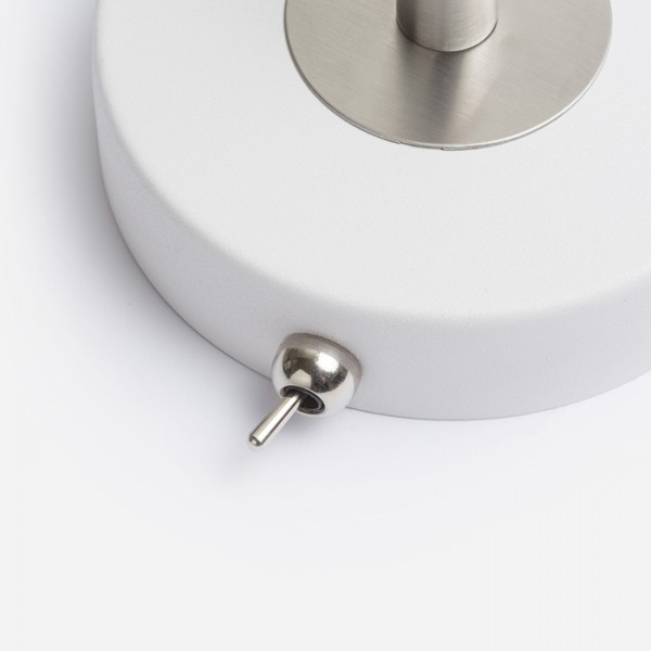 KAYA zidna bijela mat nikal 230V LED E27 15W