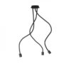 LOYD E27 III stropna crna 230V LED E27 3x15W