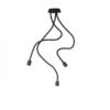 LOYD E27 III stropna crna 230V LED E27 3x15W