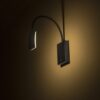FRISCO W zidna crna 230V LED 4.2W 120° 3000K