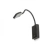 FRISCO W zidna crna 230V LED 4.2W 120° 3000K