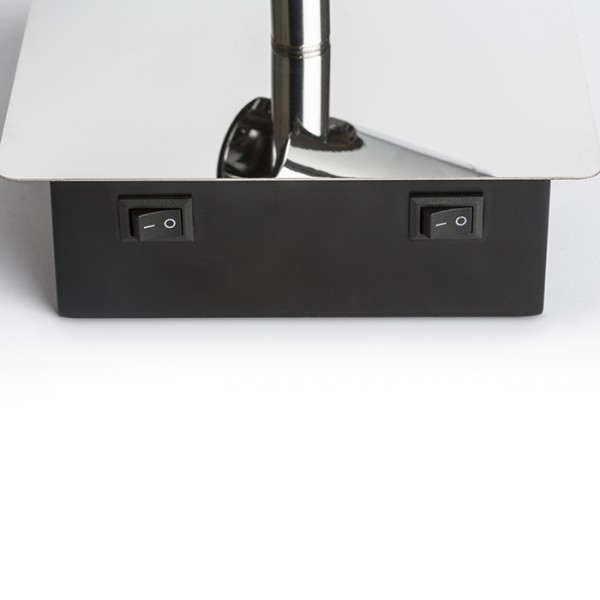 TIARA zidna krom 230V LED 2x3W 25° 3000K