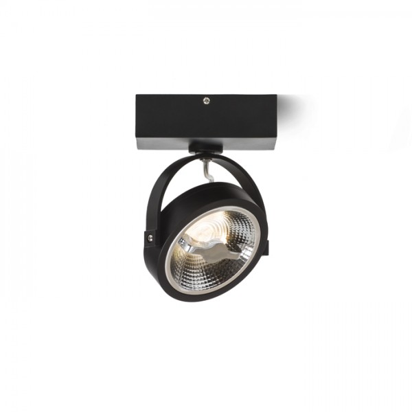 KELLY LED I DIMM zidna crna 230V LED 12W 24° 3000K