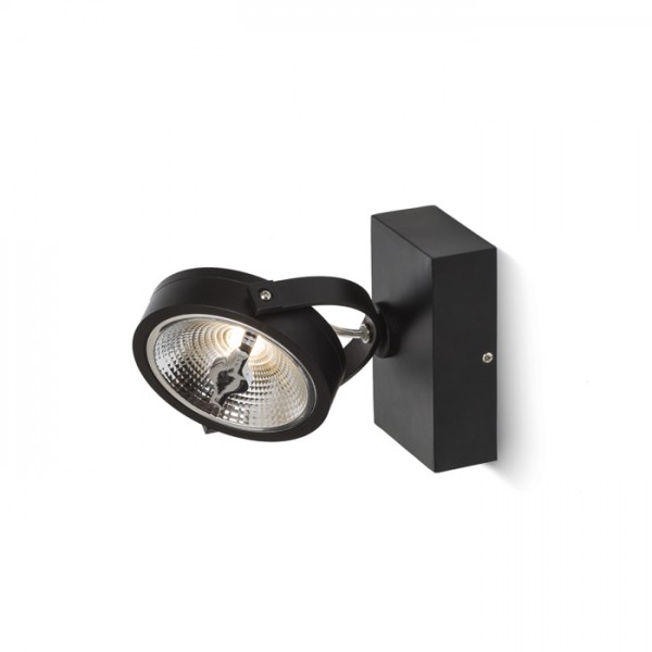 KELLY LED I DIMM zidna crna 230V LED 12W 24° 3000K